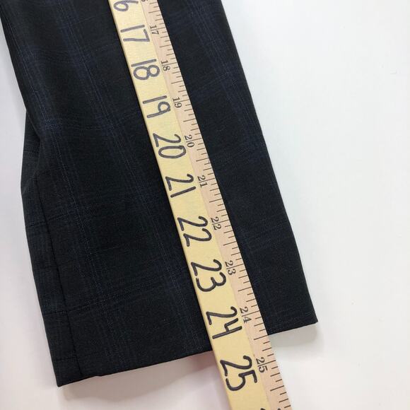 Ermenegildo Zegna Cloth 40 Gray Blue 100% Wool Blazer Sport Coat Jacket - Picture 8 of 16